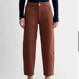 Everlane Utility Barrel Pant Size 25 Rosewood